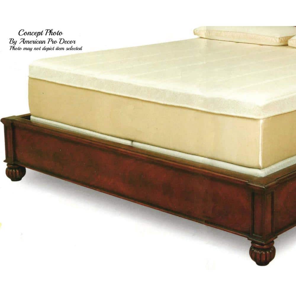 4 in. x 3-1/2 in. Unfinished Solid Hardwood Round Bun Foot - Hercitys