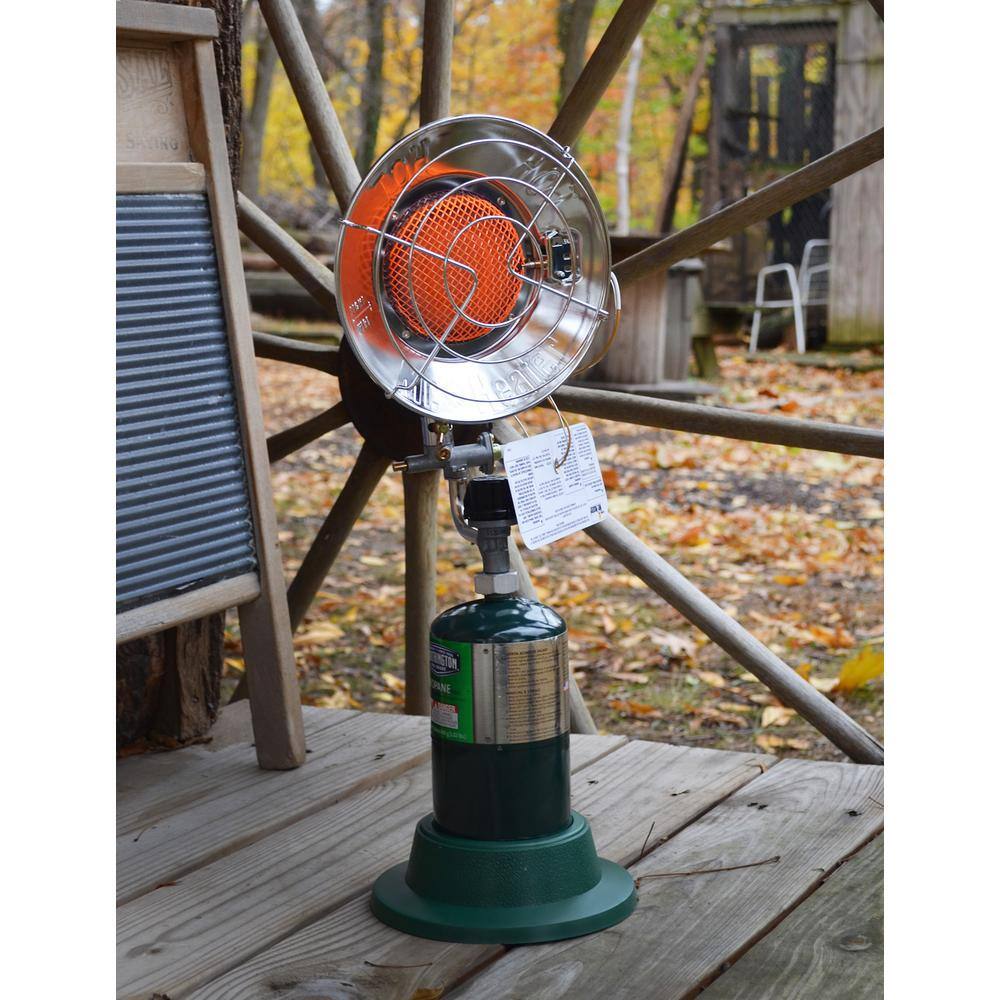 15,000 BTU Radiant Propane Single Tank Top Outdoor Heater - Hercitys