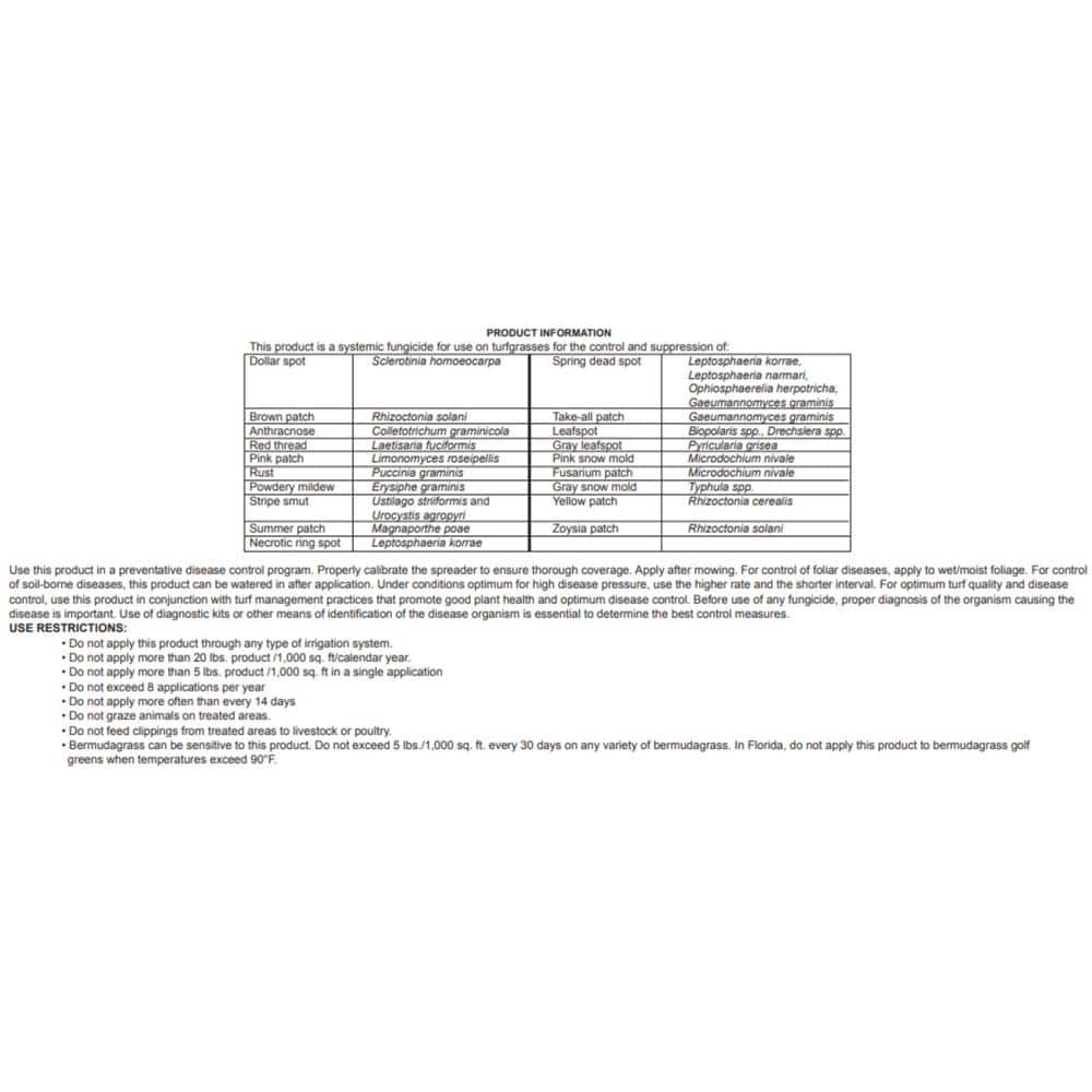 25 lbs. PPZ 0.72G Granular Turf Fungicide, Covers up to 16,000 sq. ft. - Hercitys