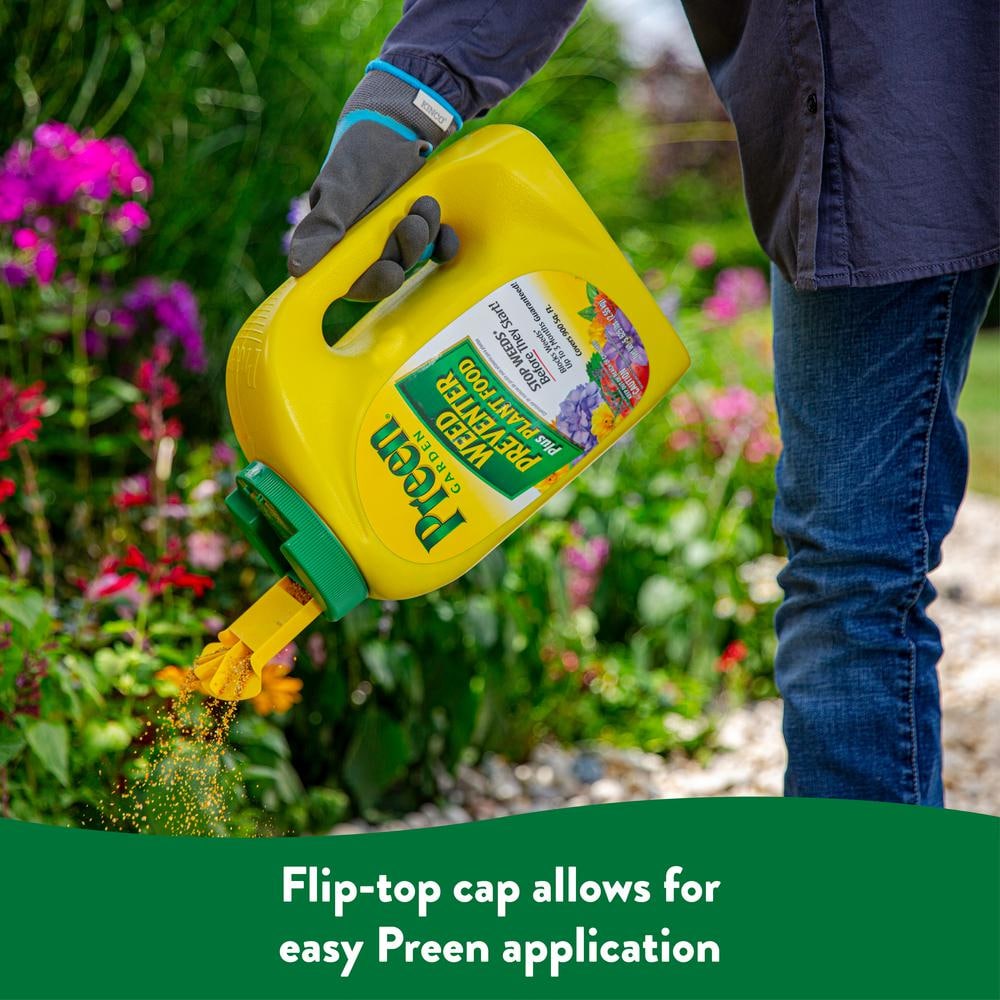 5.625 lbs. Garden Weed Preventer Plus Plant Food - Hercitys