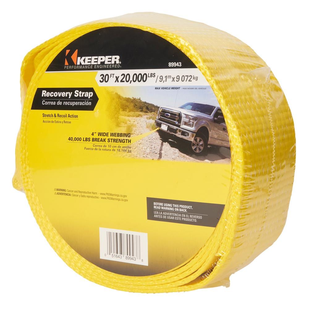 30 ft. x 4 in. Recovery Strap - Hercitys
