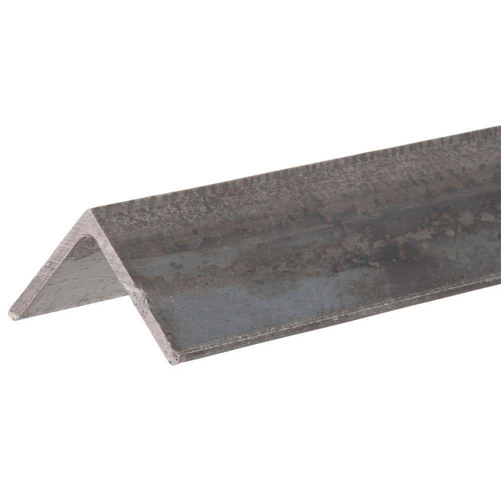 1-1/2 in. x 6 ft. – 1/8 in. Thick Plain Steel Angle - Hercitys