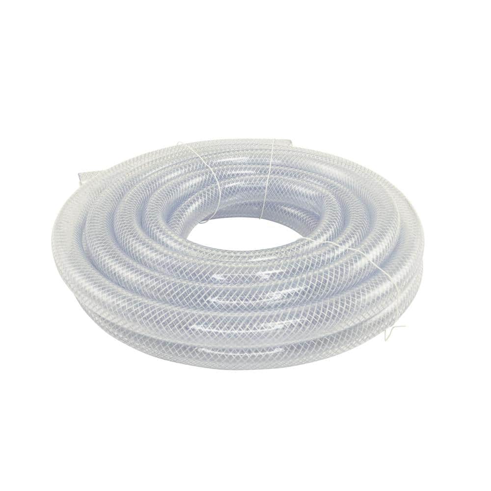 1-3/8 in. O.D. x 1 in. I.D. x 25 ft. PVC Braided Vinyl Tube - Hercitys