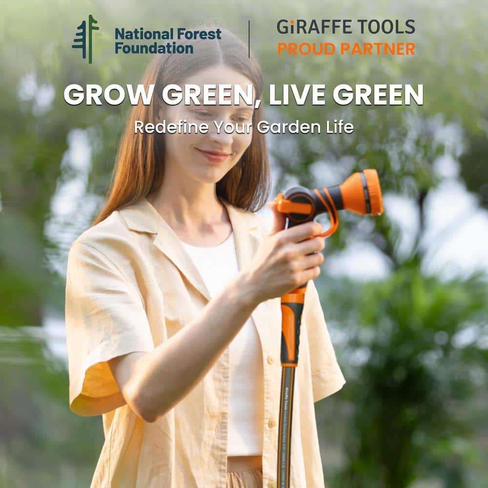 5/8 in. Dia x 25 ft. Hybrid Garden Hose with Swivel Handle - Hercitys