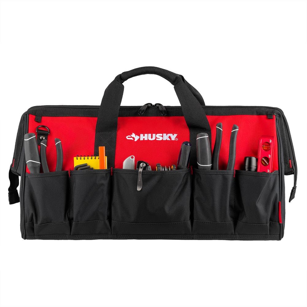 24 in. 16 Pocket Zippered Tool Bag - Hercitys
