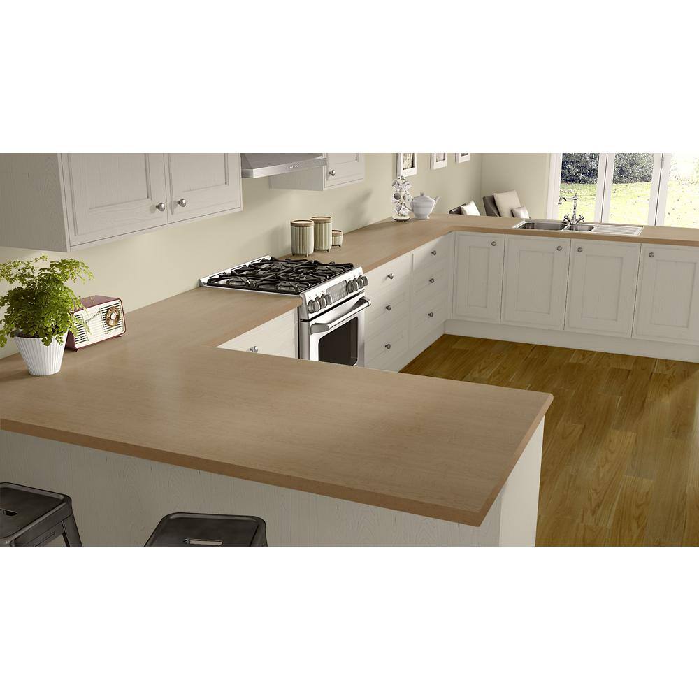 4 ft. x 8 ft. Laminate Sheet in Limber Maple with Matte Finish - Hercitys