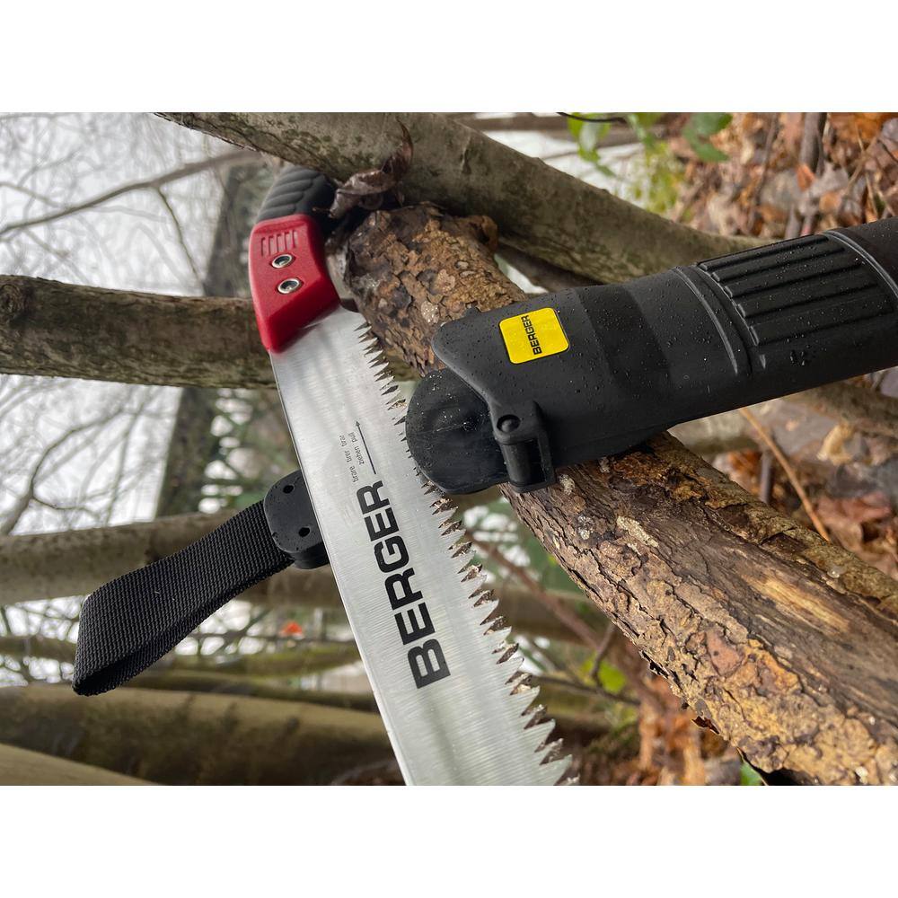 13 in. Curved Pruning Saw with scabbard - Hercitys