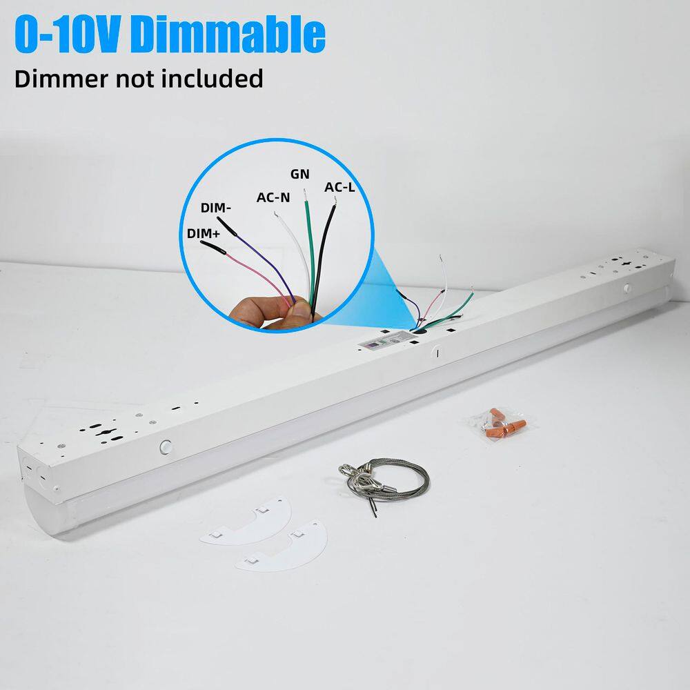 40.55 in. x 2.76 in. LED Linear Light 3500K/4000K/5000k 35W/40W/45W Selectable, 5400 Lumen, ETL, Flush Mount - Hercitys