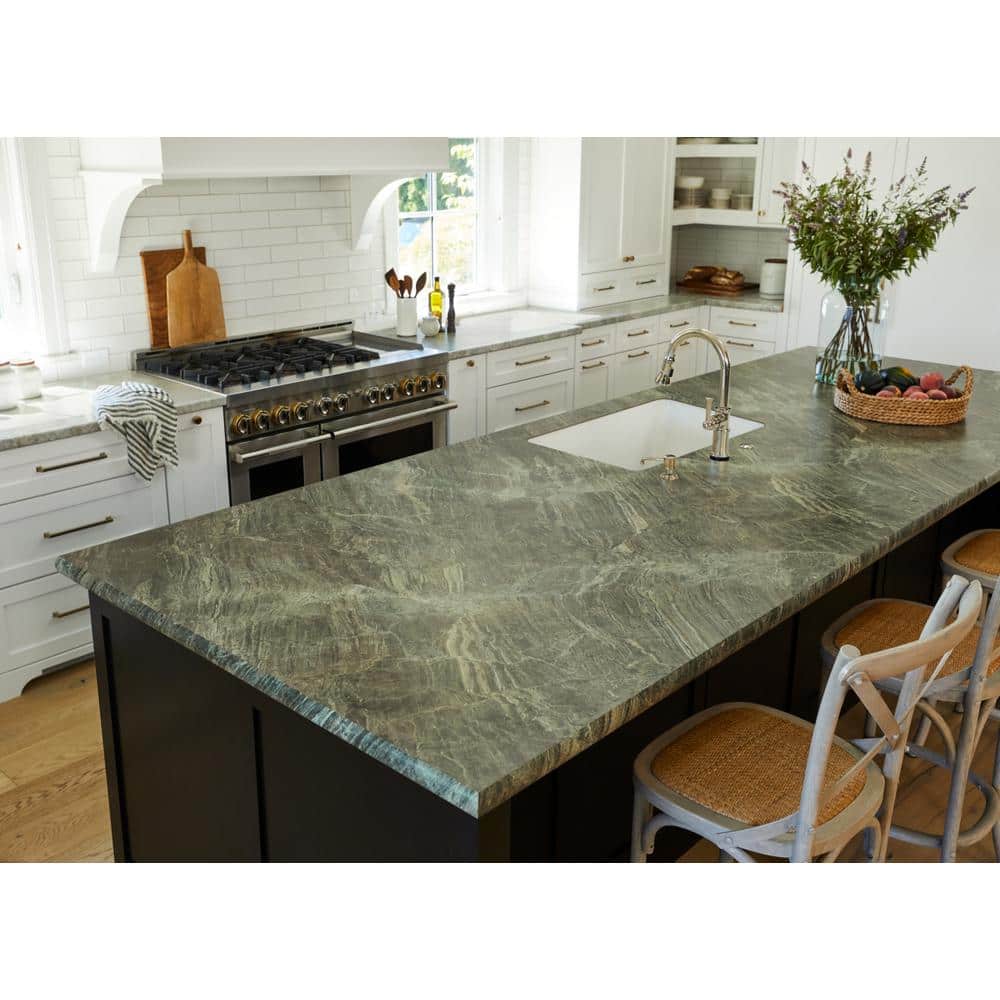 5 ft. x 12 ft. Laminate Sheet in 180fx Jatoba Green with Matte Finish - Hercitys