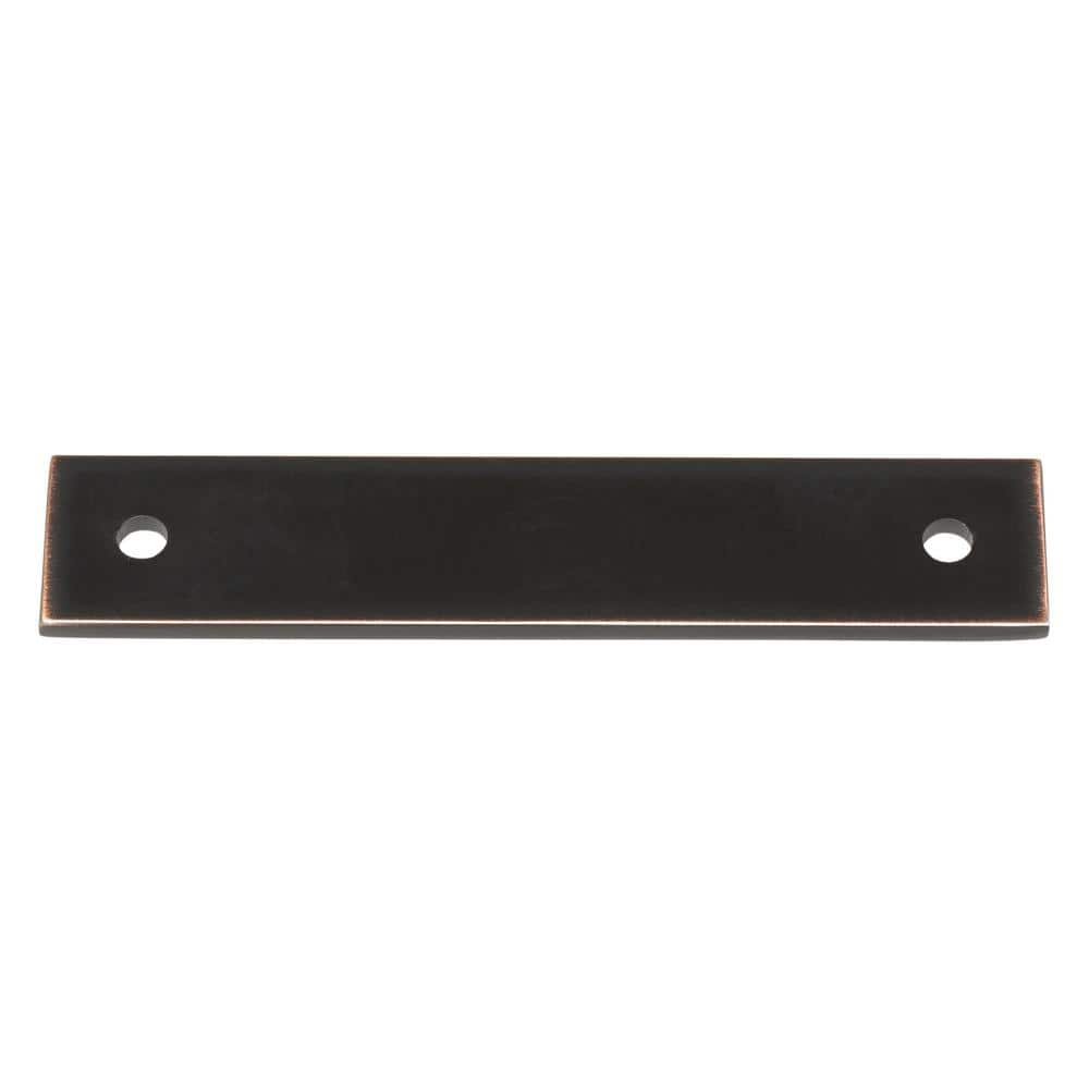4-3/4 in. Squared Cabinet Backplate 3-3/4 in. Center to Center, 5342-96-ORB - Hercitys
