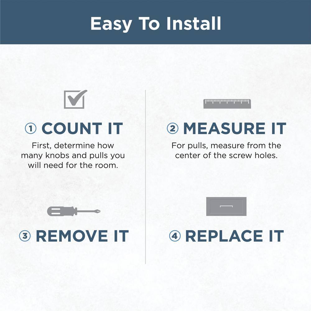 10-Pack Simple Bar 3 in. (76 mm) Modern Cabinet Drawer Pulls in Stainless Steel - Hercitys