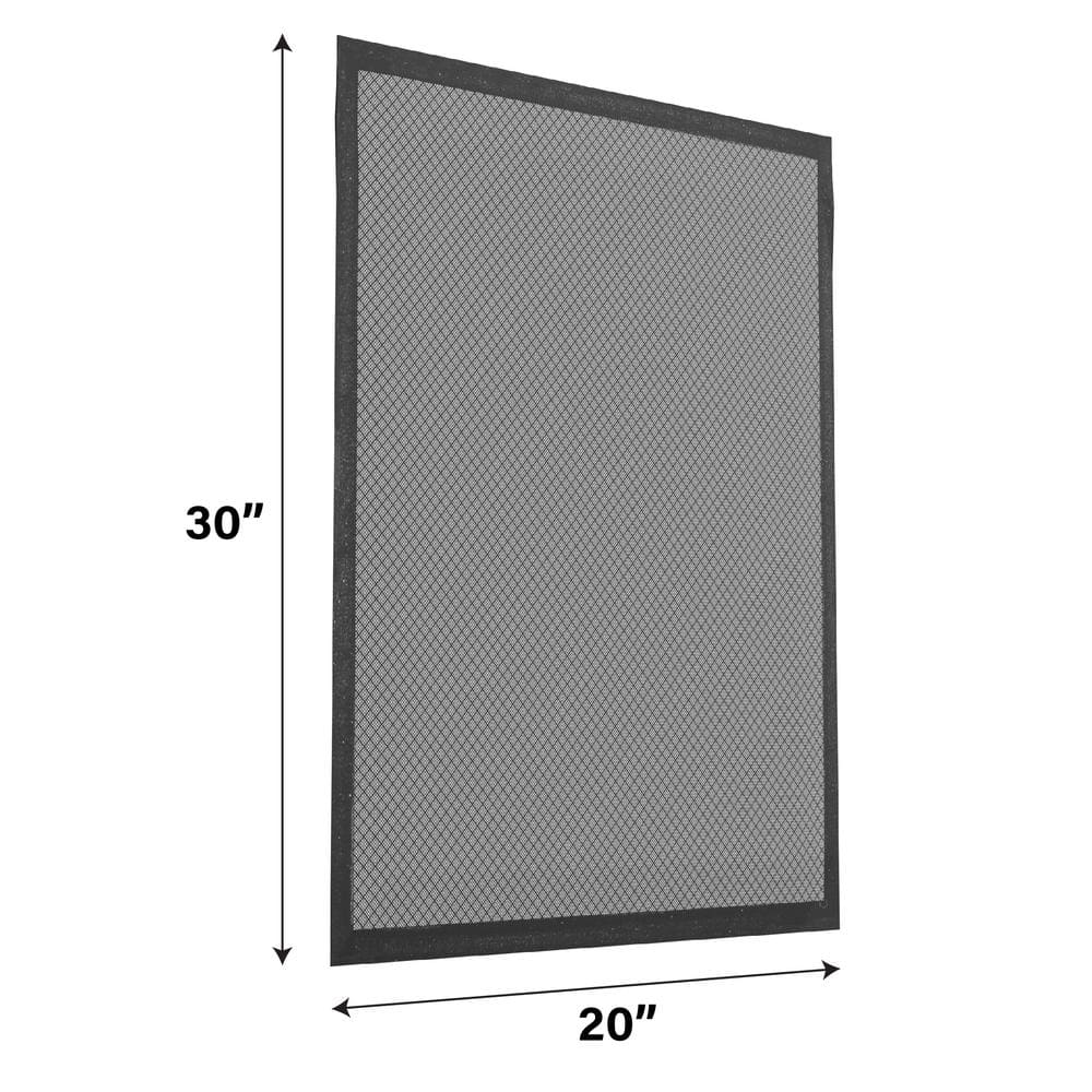 20 in. x 30 in. x 1 in. Flexible Permanent Washable Air Filter MERV 8 - Hercitys