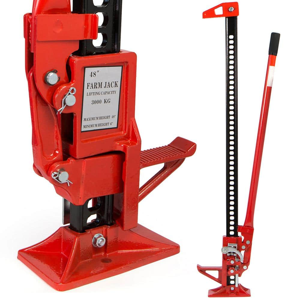 48 in. 7,000 lbs. 3.5-Ton Capacity Multi-Functional Jack - Hercitys