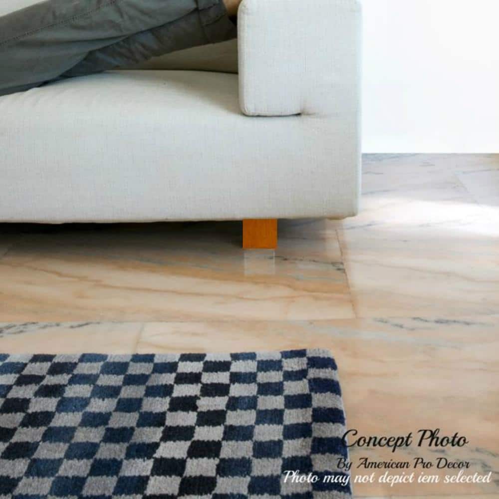 4 in. x 4 in. Unfinished Solid Hardwood Square Bun Foot - Hercitys