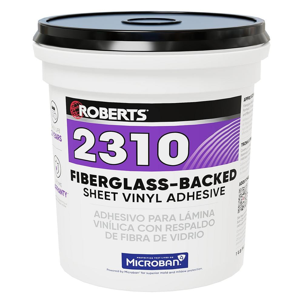 2310 1 Gal. (4 qt.) Resilient Flooring Adhesive for Fiberglass Sheet Goods and Luxury Vinyl Tile - Hercitys