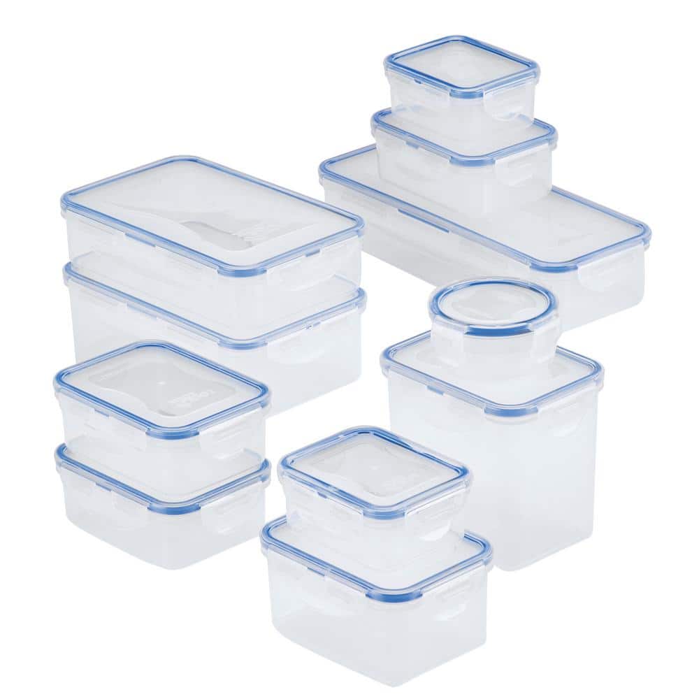 22-Piece Easy Essentials Food Storage Container Set - Hercitys
