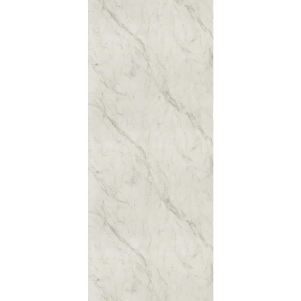 5 ft. x 12 ft. Laminate Sheet in 180fx Calacatta Cava with SatinTouch Finish - Hercitys