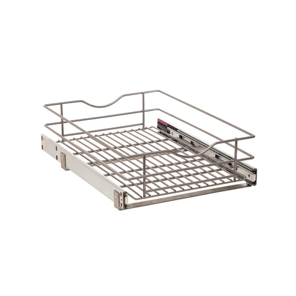 14 in. Single Tier Wire Soft-Close Pullout Basket - Hercitys