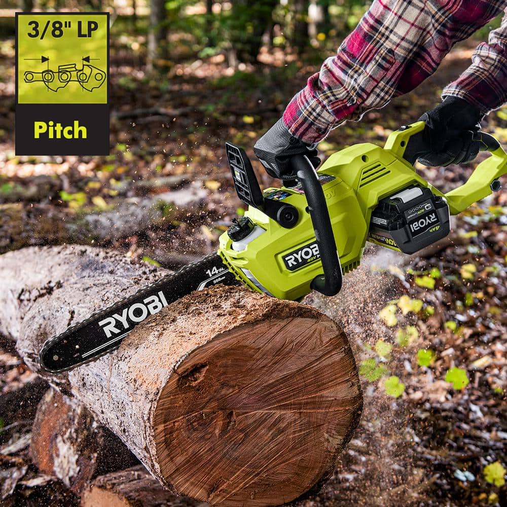 14 in. 0.050-Gauge Replacement Full Complement Standard Chainsaw Chain, 52 Links (4-Pack) - Hercitys