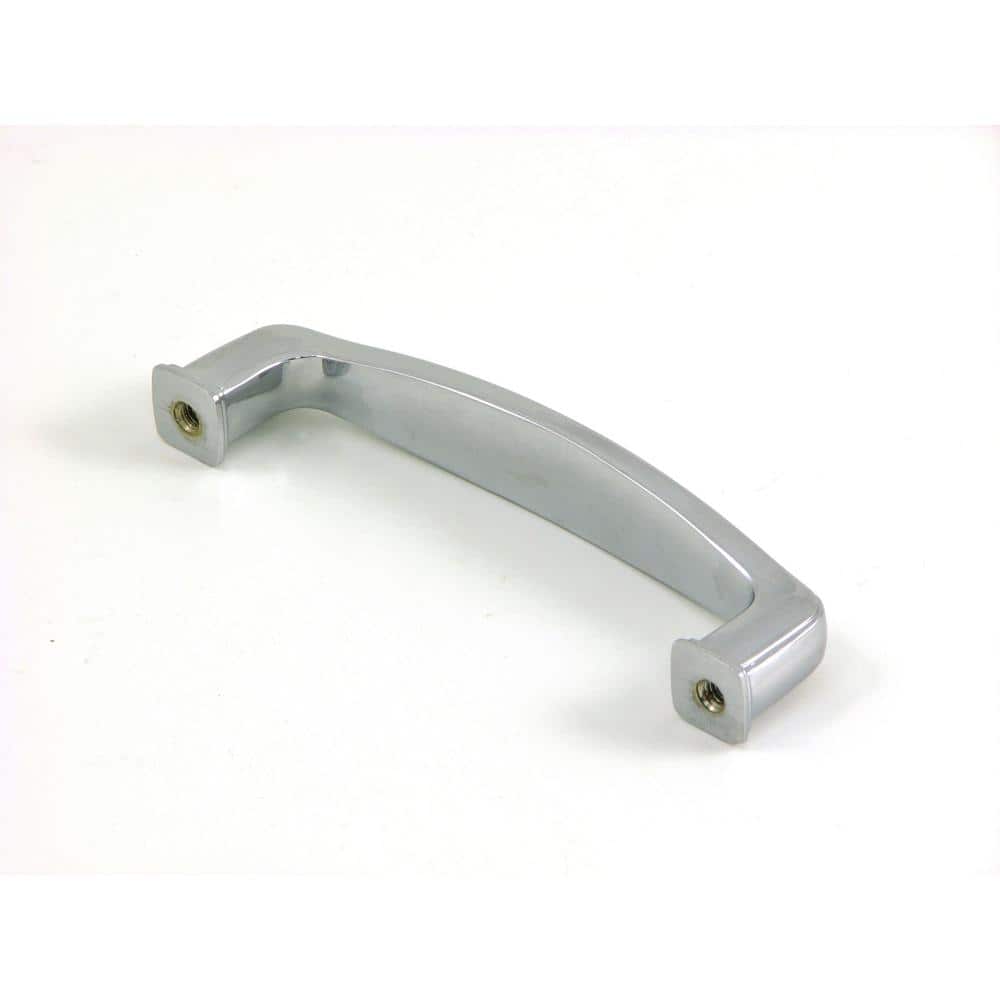 3-3/4 in. Center-to-Center Polished Chrome Providence Arch Cabinet Pull (10-Pack) - Hercitys