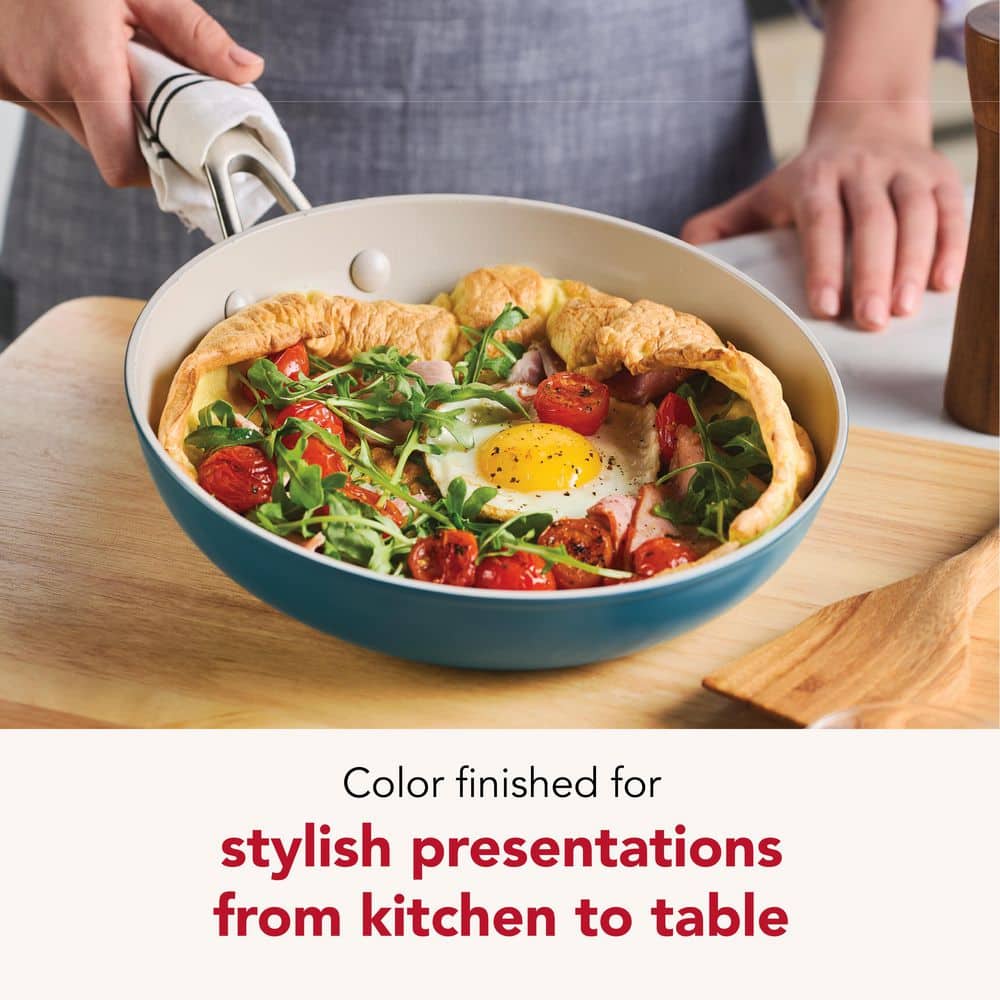 10 in. Hard-Anodized Aluminum Ceramic Nonstick Induction Skillet - Hercitys