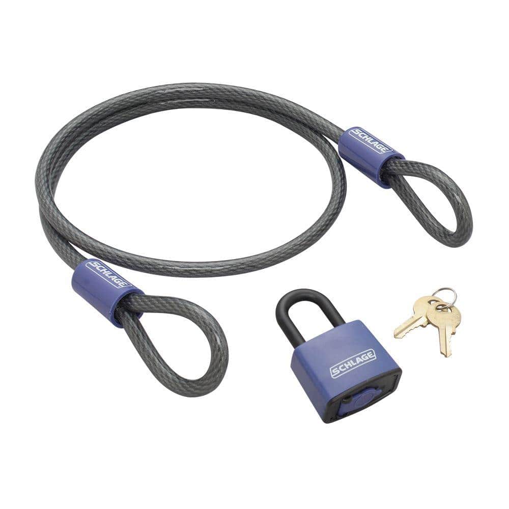 4 ft. Double Loop Cable with Weatherproof Padlock - Hercitys