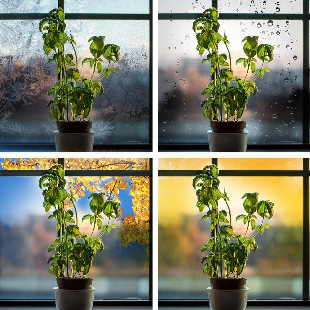 46 in. 40-Watt White LED 3 Adjustable Spectrum Remote Control Linkable Plant Grow Light Fixture White Adjustable Light - Hercitys