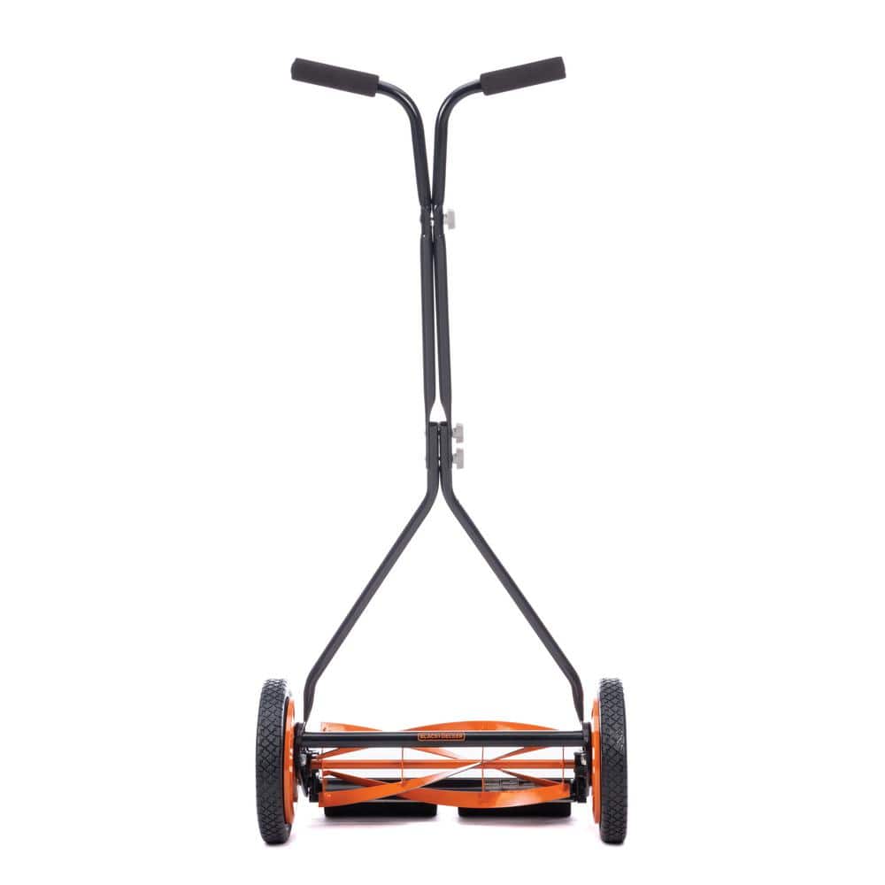 16 in. 4-Blade Manual Walk Behind Reel Lawn Mower - Hercitys