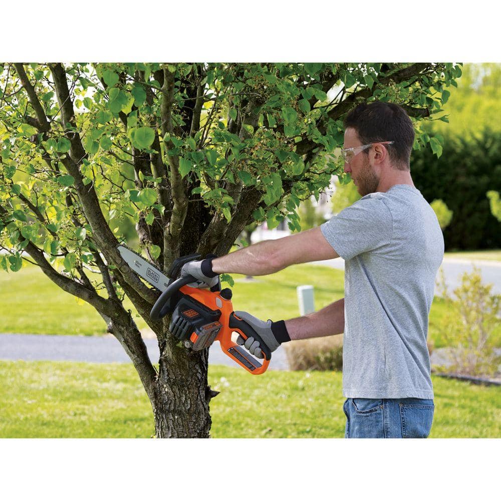 20V MAX 10 in. Battery Powered Chainsaw Kit with (1) 2Ah Battery & Charger - Hercitys