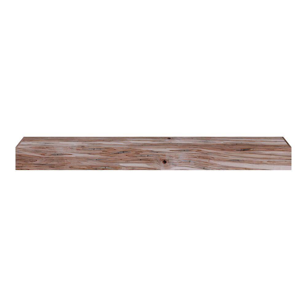5 in. D x 7.25 in. W x 48 in. L Unfinished Ambrosia Maple Wood Mantel - Hercitys