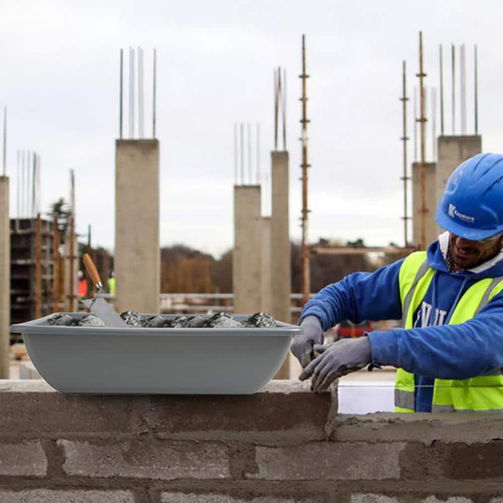 26 in. Gray Plastic Multi-Purpose Utility Tub - Hercitys