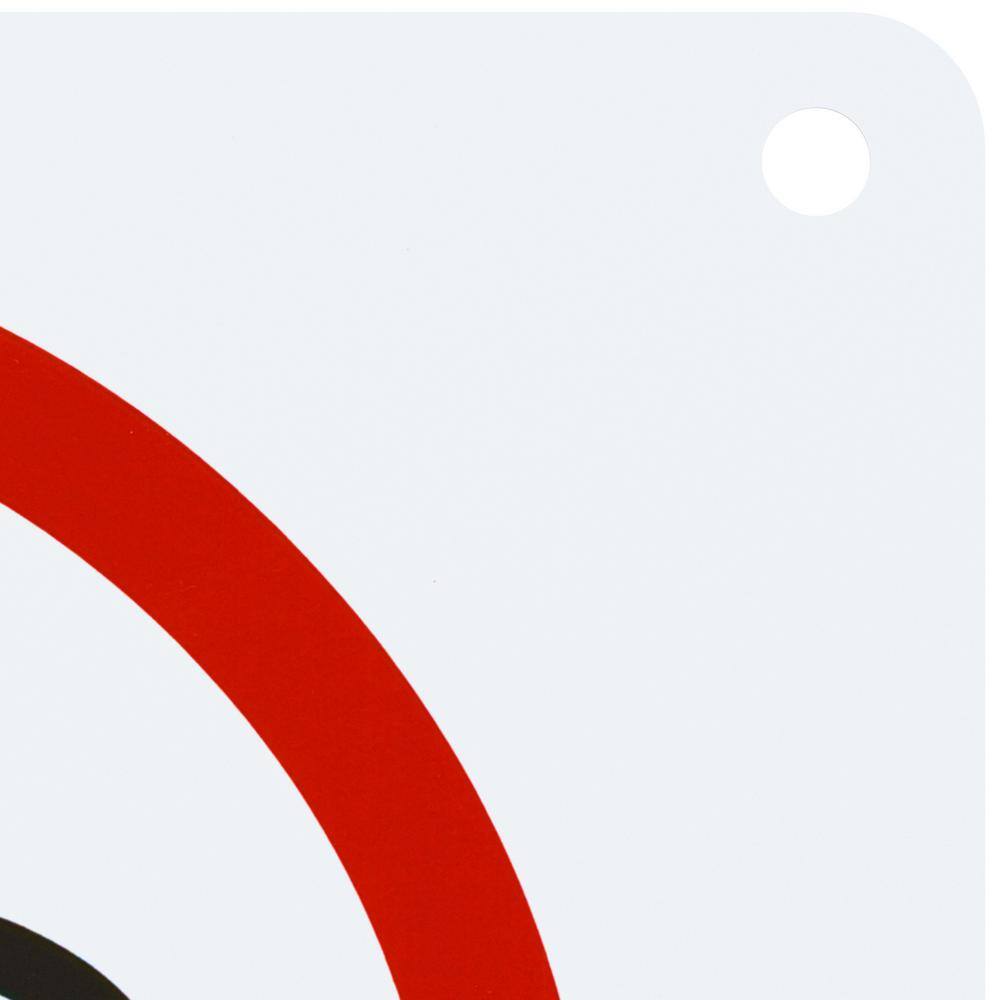 14 in. x 10 in. Plastic No Smoking Safety Sign - Hercitys