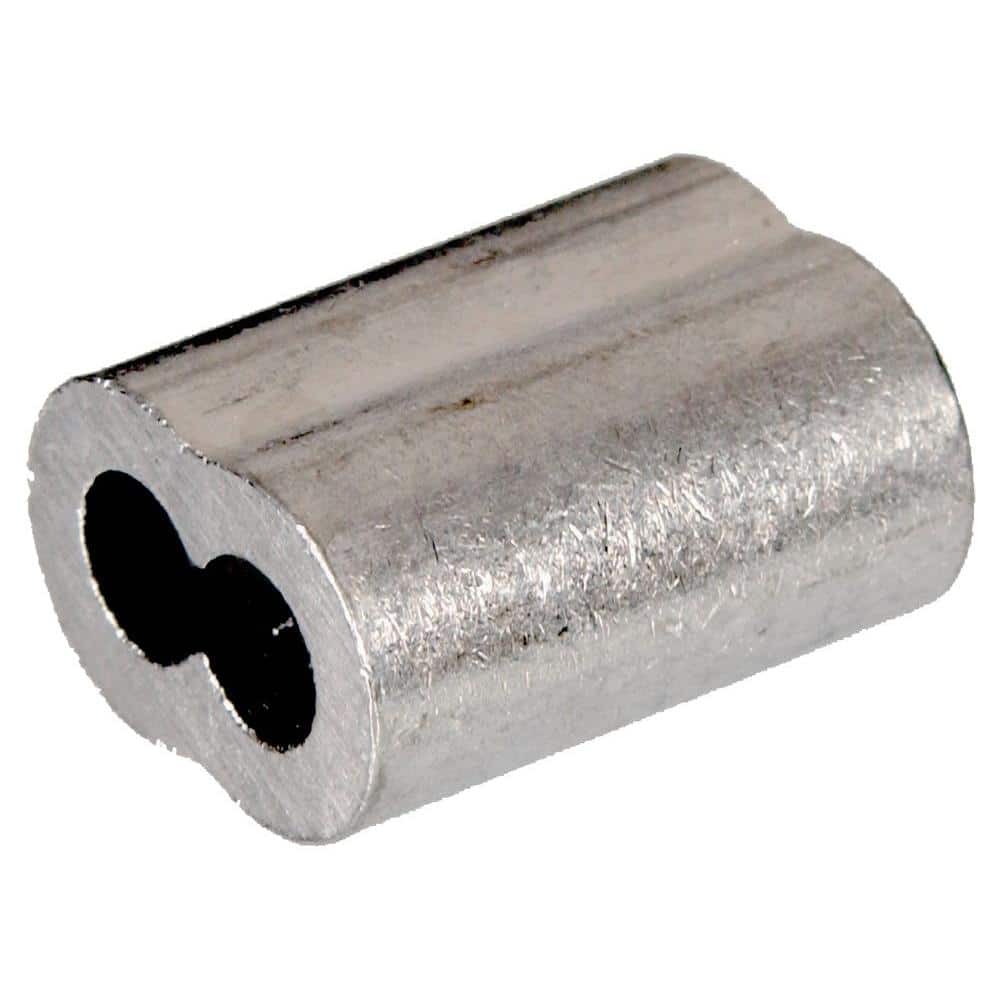 1/4 in. Cable Ferrule in Aluminum (25-Pack) - Hercitys