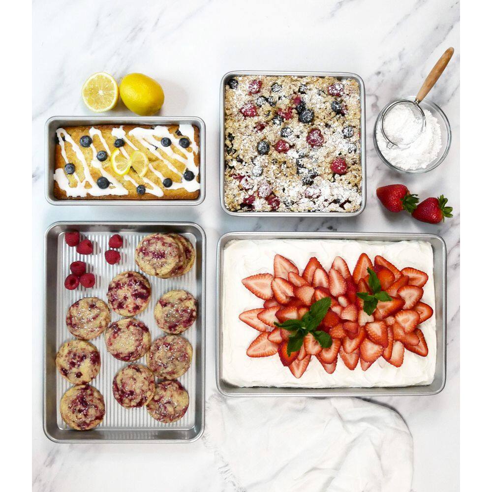 4-Piece Seamless Bakeware Set - Hercitys