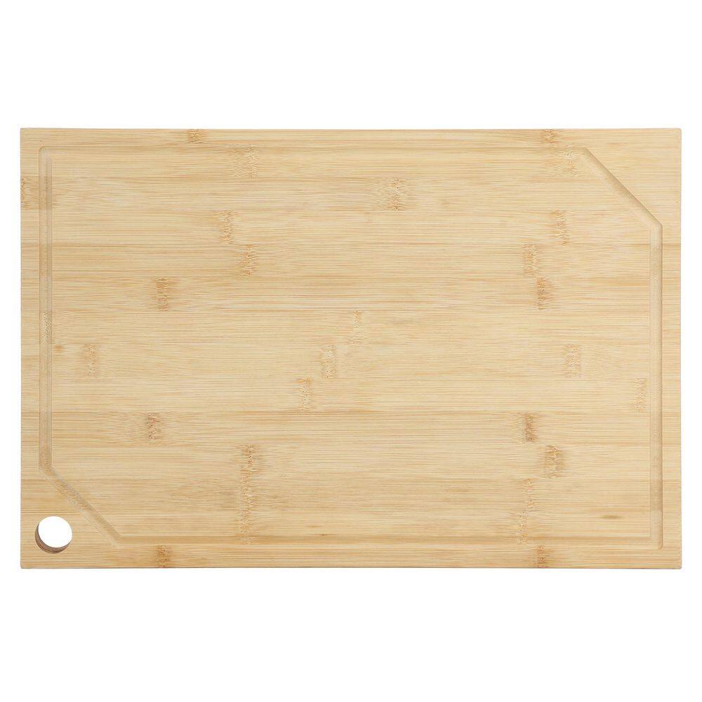 17.5 x 12 Inch Bamboo Wood Cutting Board - Hercitys