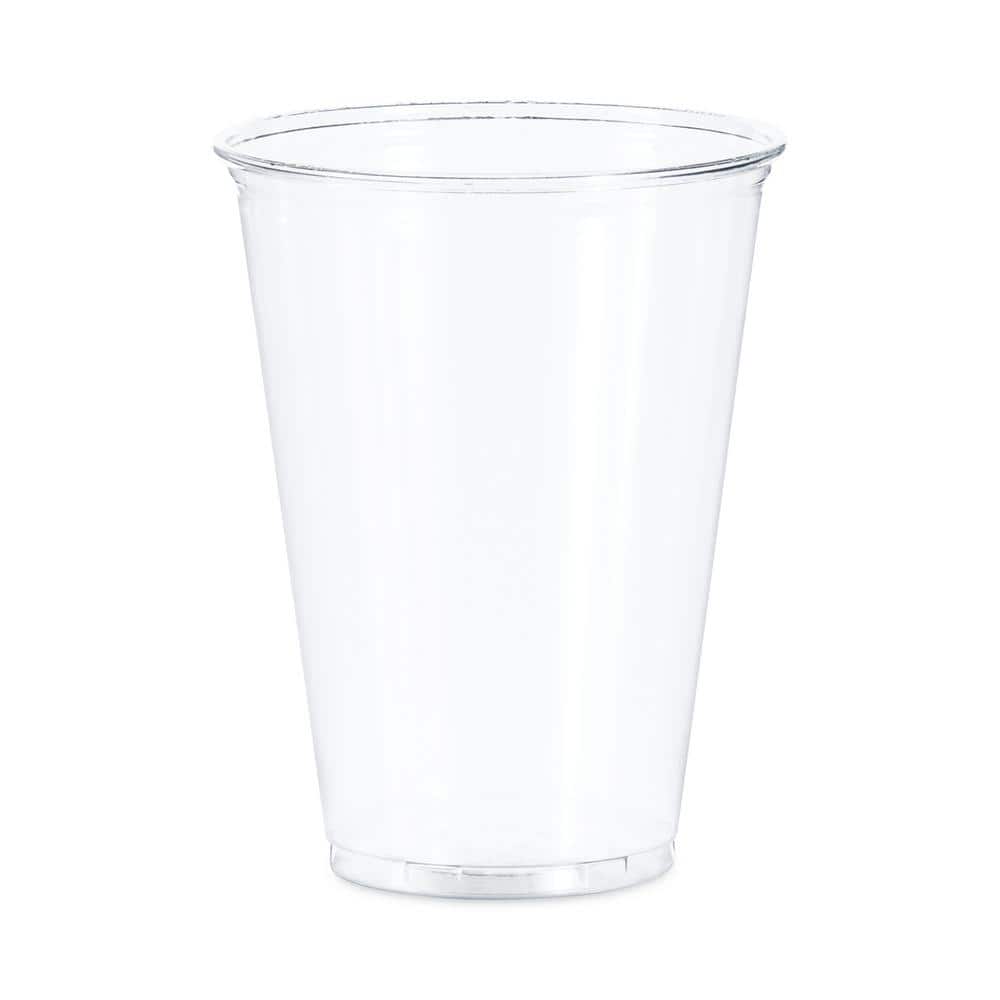 10 oz. Ultra Clear Disposable Plastic Cups, PET, Tall (50/Bag, 20-Bags/Carton) - Hercitys