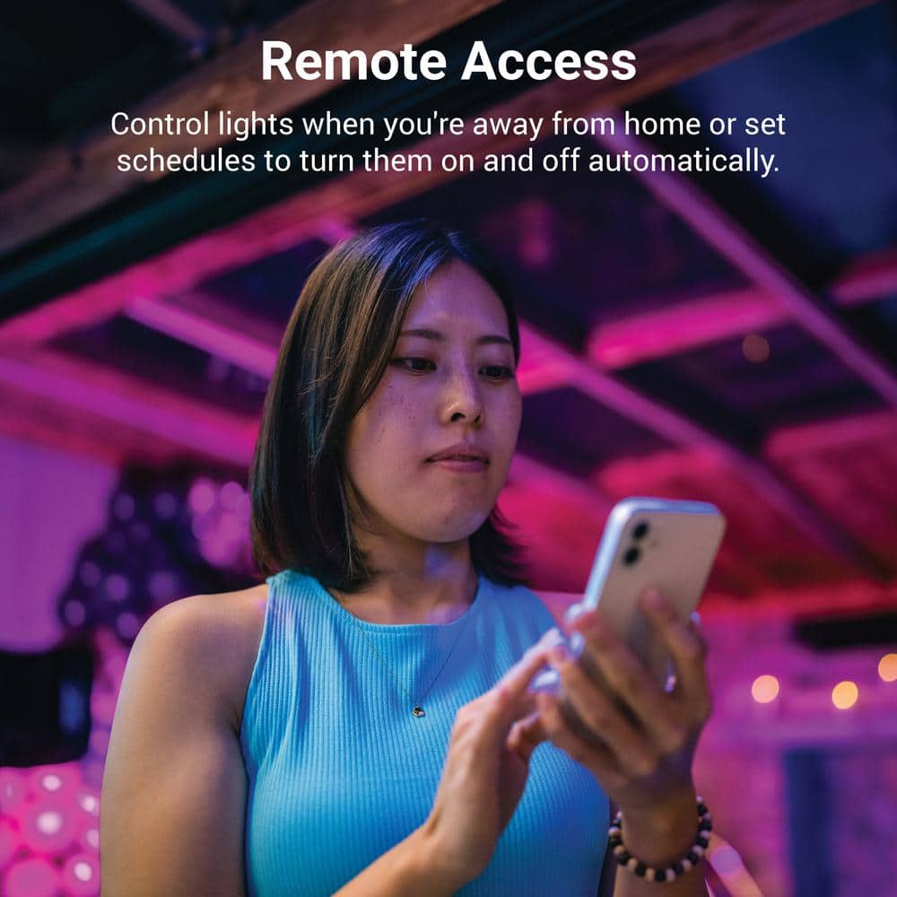 180-Watt equivalent 2400 Lumen 180° ESF WiZ Motion Flood Black Integrated LED Flood Light - Hercitys