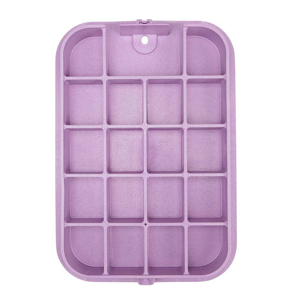 14 in. X 19 in. Pro-Spec® Series Rectangular Valve Box and Cover, 12 in. Height, Purple Box, Reclaimed Water Cover - Hercitys