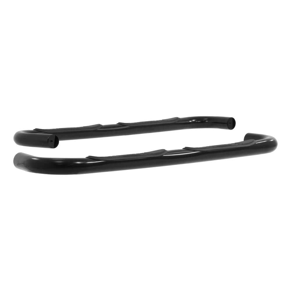 3-Inch Round Black Steel Nerf Bars, No-Drill, Select Jeep Cherokee - Hercitys