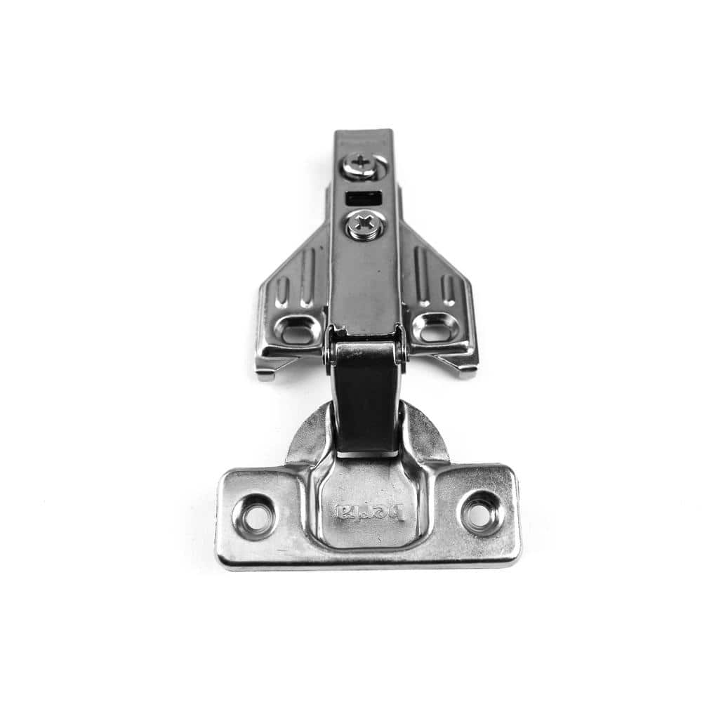 110-Degree 35 mm Full Overlay Soft Close Face Frame Cabinet Hinges with Installation Screws (5-Pair) - Hercitys