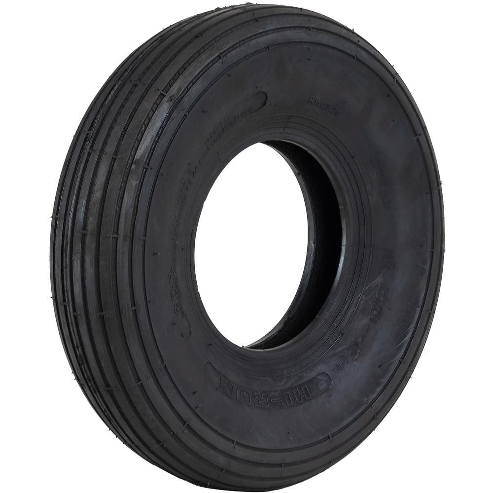 4.00 in.-6 2PR Rib Wheel Barrow Tire - Hercitys