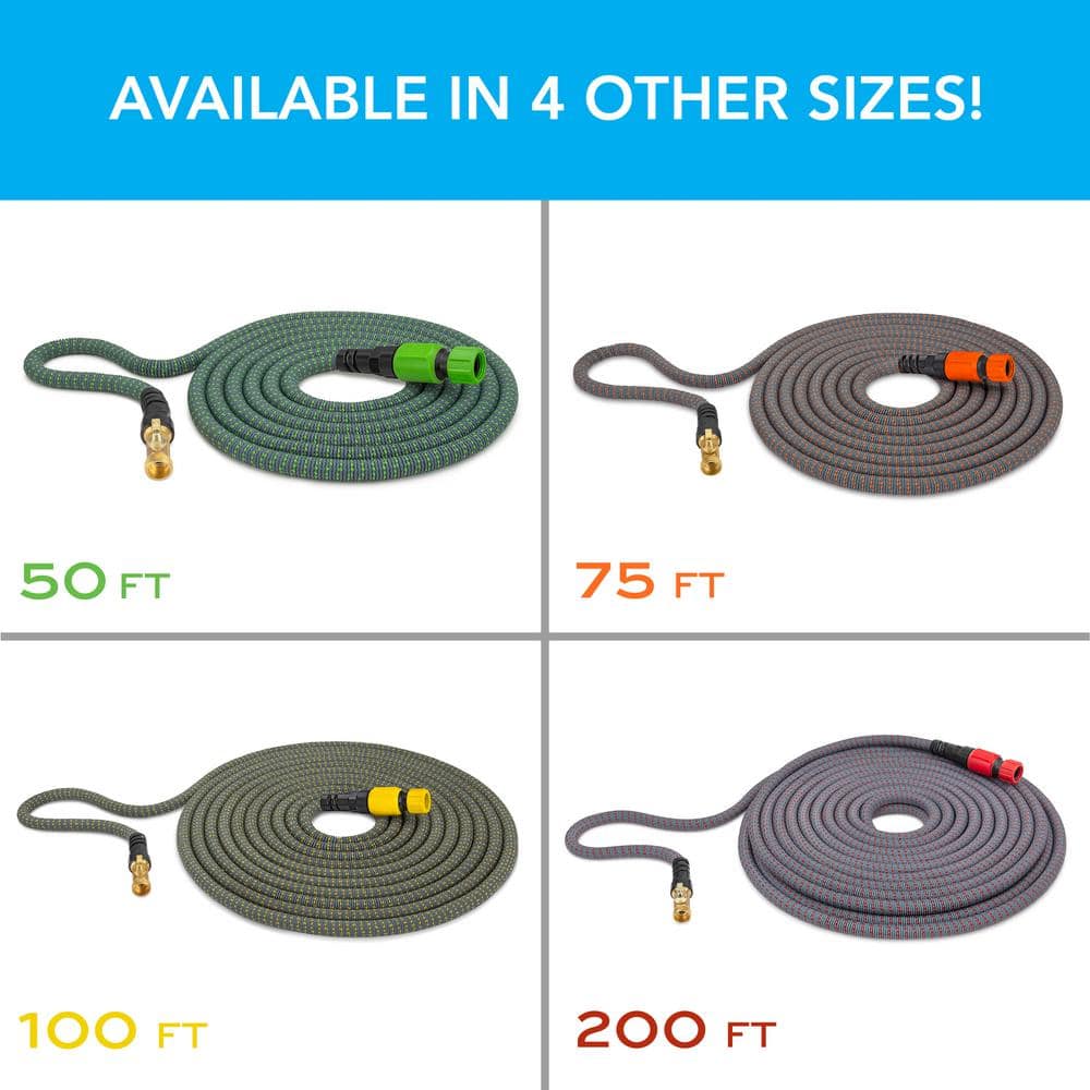 5/8 in. Dia x 25 ft. Expandable Garden Water Hose - Hercitys