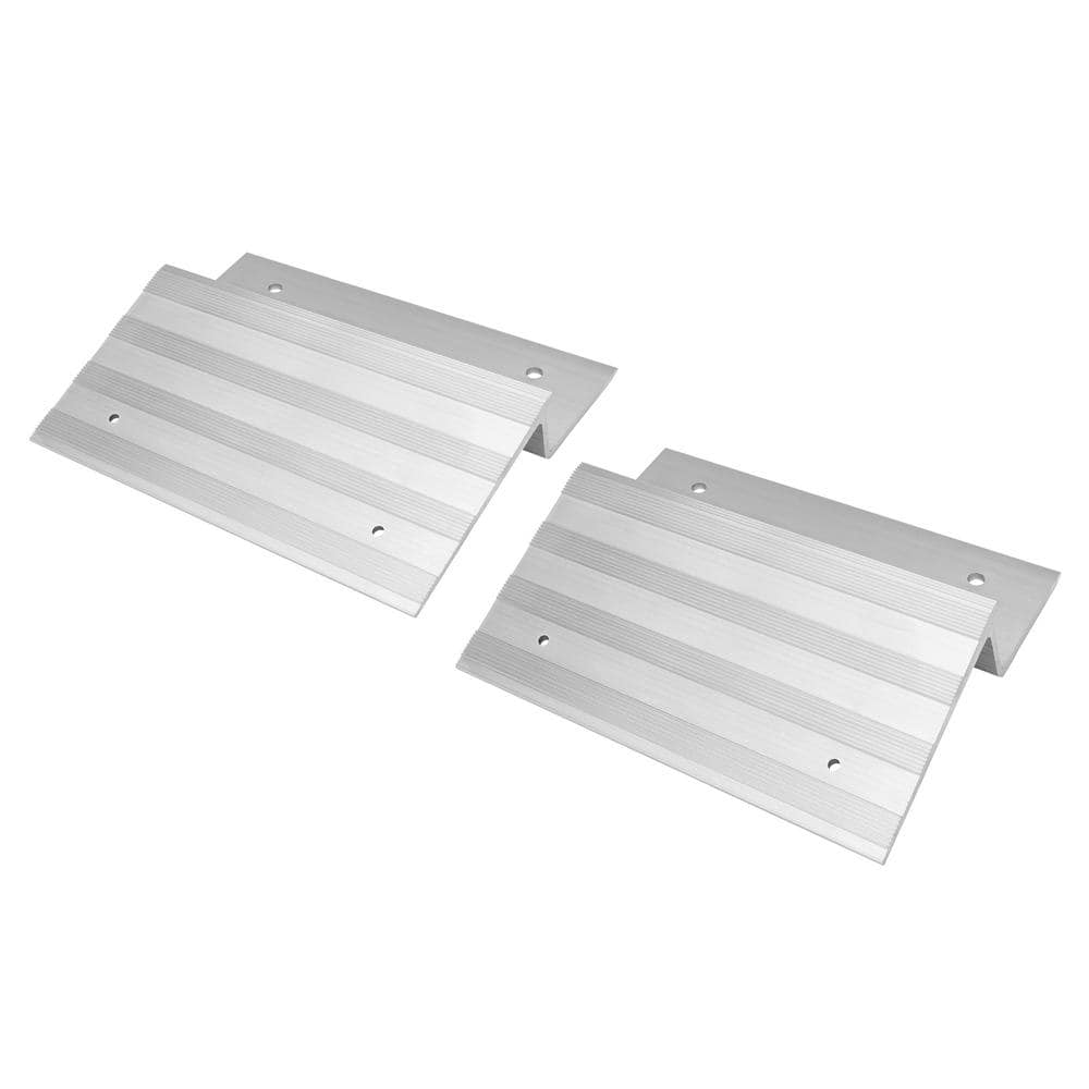 12 in. Aluminum Truck Loading Ramp Plate Kit (Includes 2 Ramp Plates) - Hercitys