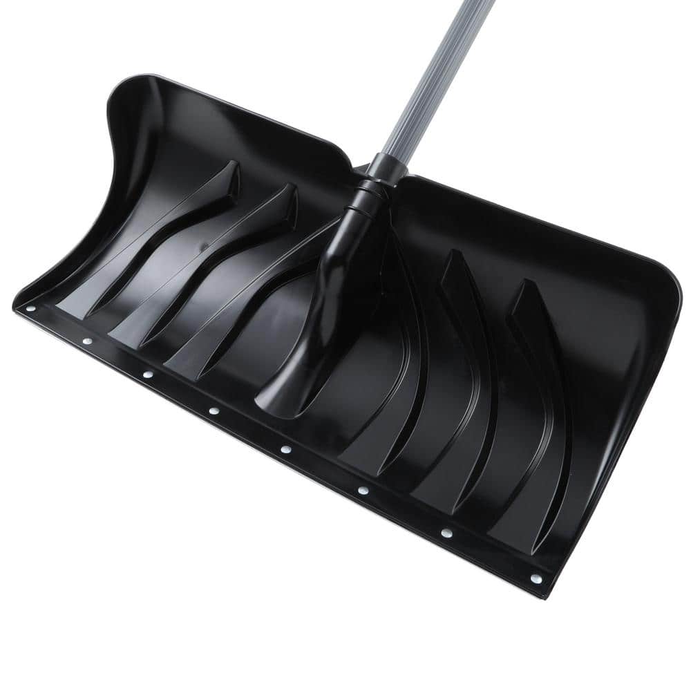 38.3 in. Steel Handle Plastic Snow Shovel - Hercitys