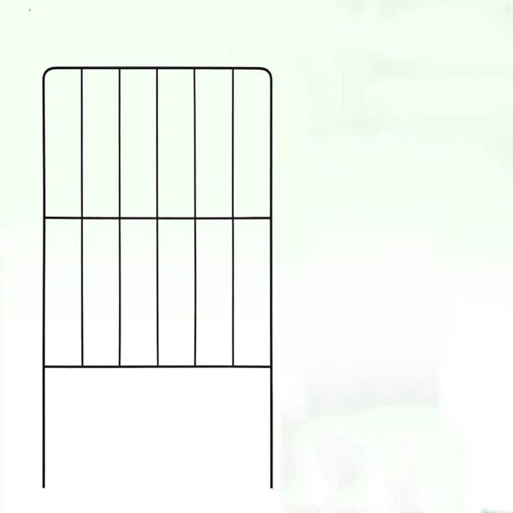 25 Pack Rustproof Decorative Garden Fence Set for Dog Flower bed Garden Fence.metal - Hercitys