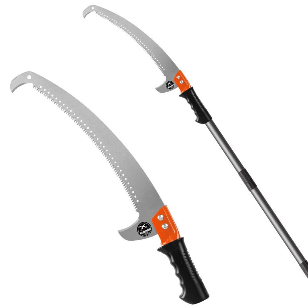 17 in. Steel Blade 14 ft. Pruning Saw Pole Saw - Hercitys