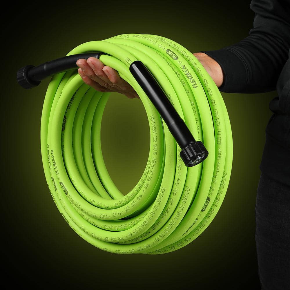 5/16 in. x 50 ft. 4000 PSI Pressure Washer Hose with M22 Fittings - Hercitys