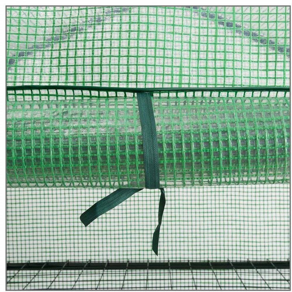 19 in. L x 27 in. W x 52 in. H Opaque Replacement Cover for 3 Tier Portable Rolling Greenhouse - Hercitys