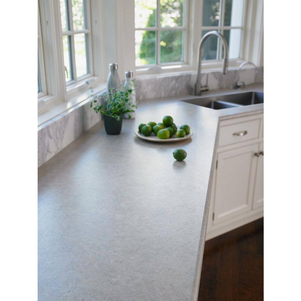 4 ft. x 8 ft. Laminate Sheet in Concrete Stone with Matte Finish - Hercitys