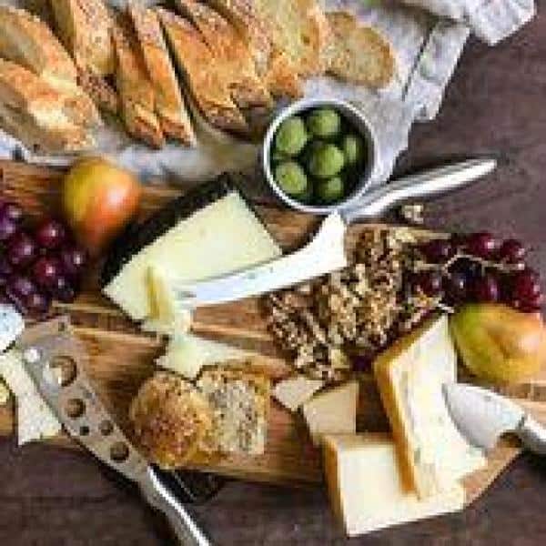 3-Piece 5 in. Stainless Steel Cheese Knife Set with Handle - Hercitys